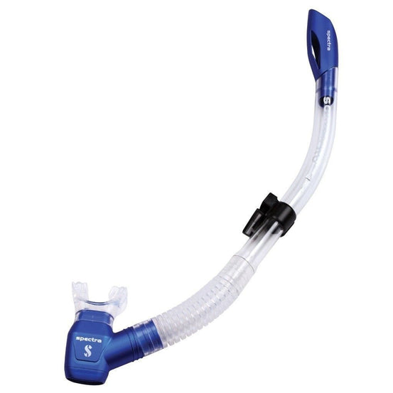 Scubapro Spectra Snorkel - Blue / Clear - Mike's Dive Store