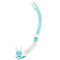 Tusa Platina Hyperdry II Snorkel - Light Blue - Mike's Dive Store