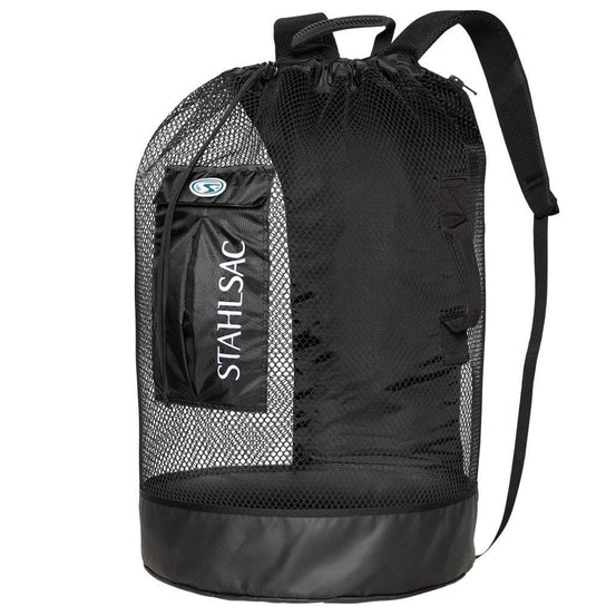 Stahlsac Bonaire Mesh Backpack - Black - Mike's Dive Store