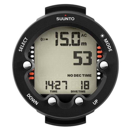 Suunto Zoop Novo Dive Computer - Black - Mike's Dive Store